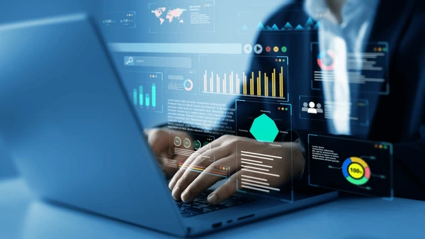 Analytics dashboard for business performance on JustPing
